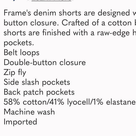 FRAME SHORTS - Picture 13 of 13